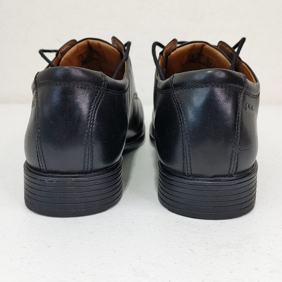 Clarks Leather Lace-up Dress Shoes Tilden Cap Men\'s Size 11 Wide main image 8